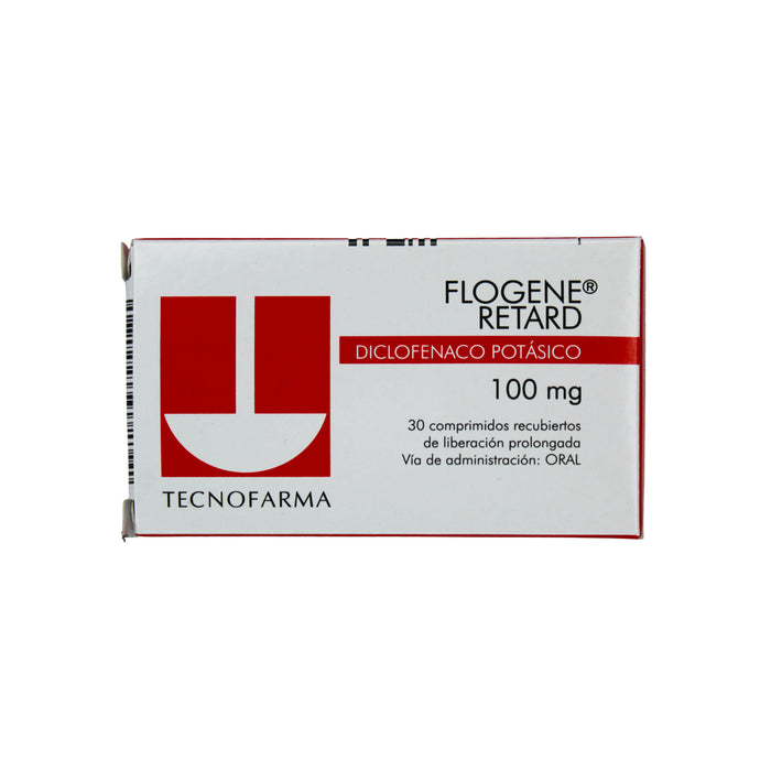 Flogene Retard 100Mg Diclofenaco Potasico X Tableta