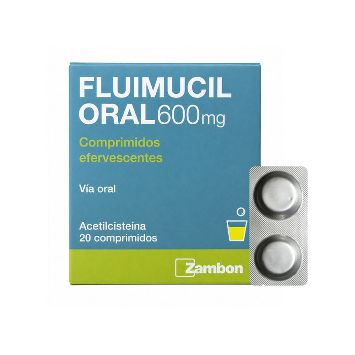 Fluimucil Forte Acetilcisteina 600Mg X Comprimido