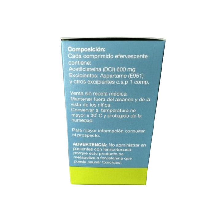 Fluimucil Forte Acetilcisteina 600Mg X Comprimido