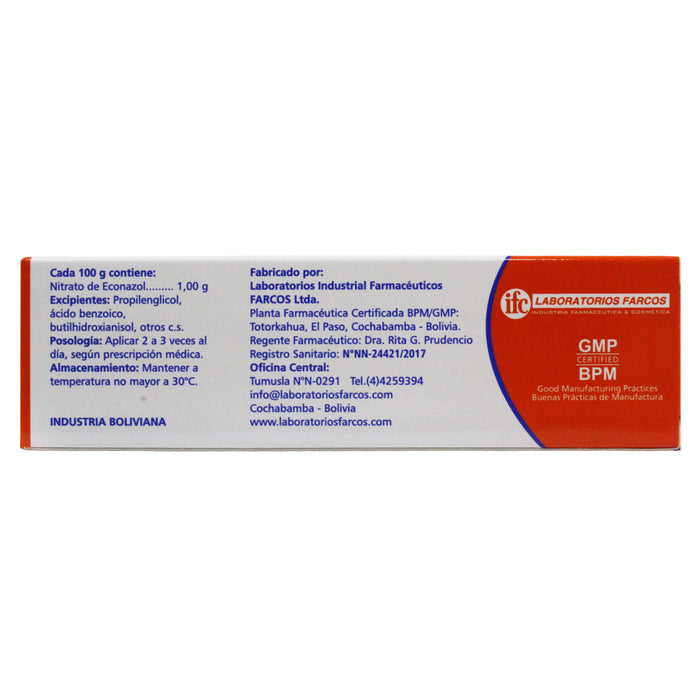 Amikotic-A 0.01 Crema Econazol Nitrato X 15Gr