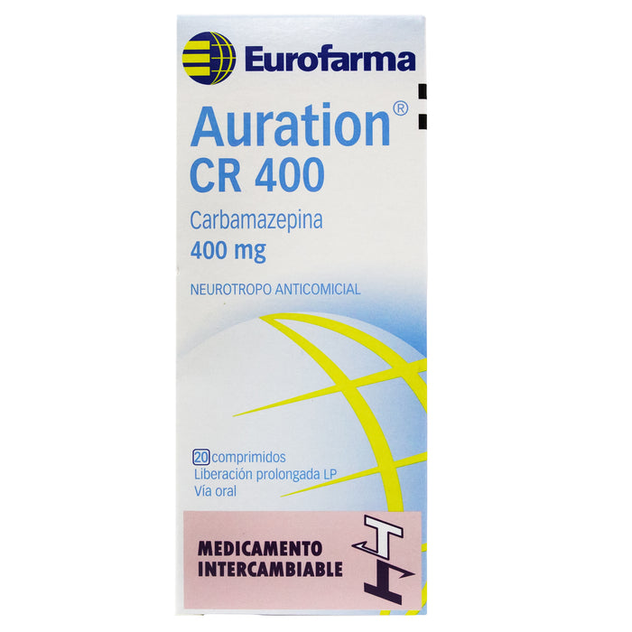 Auration Cr 400Mg Carbamazepina X Tableta