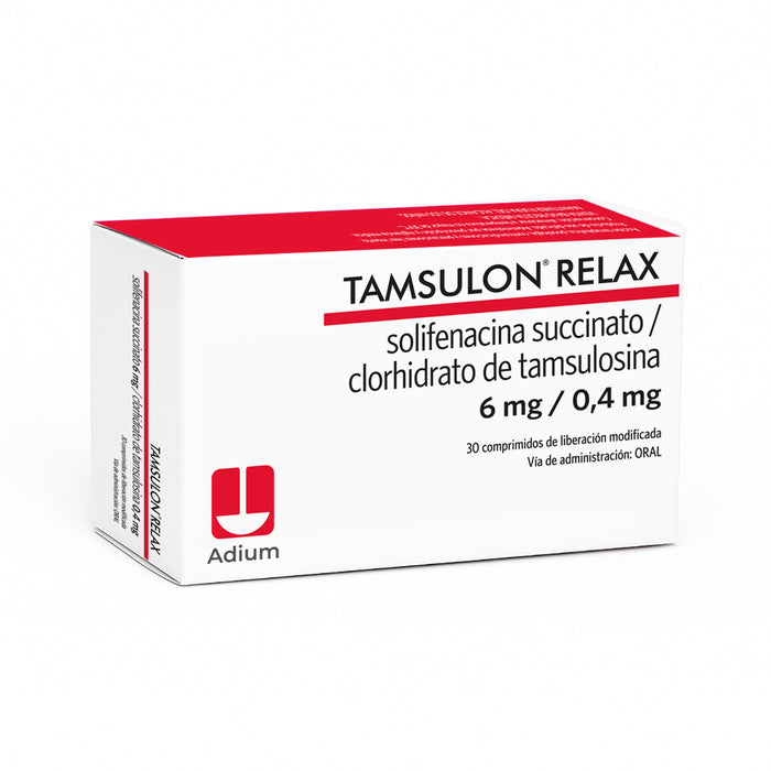 Tamsulon Relax Solifenacina/Tamsulosina X Comprimido