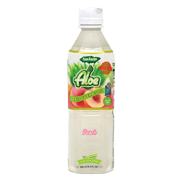 Aloe Vera Drink Peach Farmacorp X 500Ml